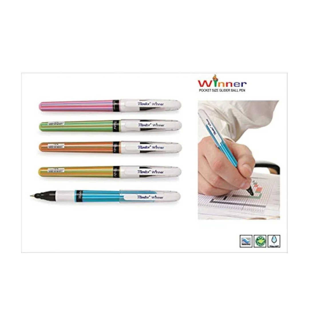 MONTEX WINNER BLUE BALL PEN PACK OF 20PCS
