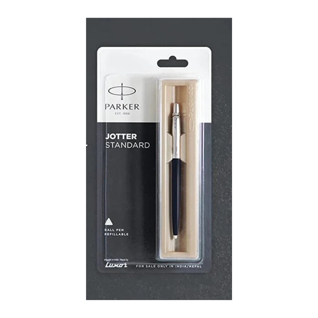 PARKER JOTTER STANDARD CHROME TRIM BALL PEN
