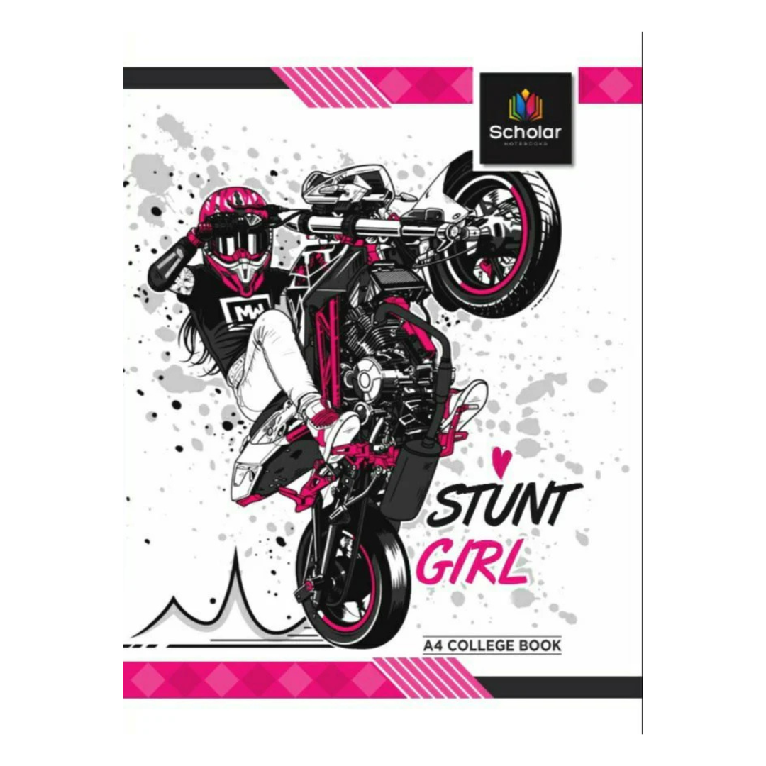 SCHOLAR SLB13 A4 EXERCISE NOTEBOOK 140PAGES