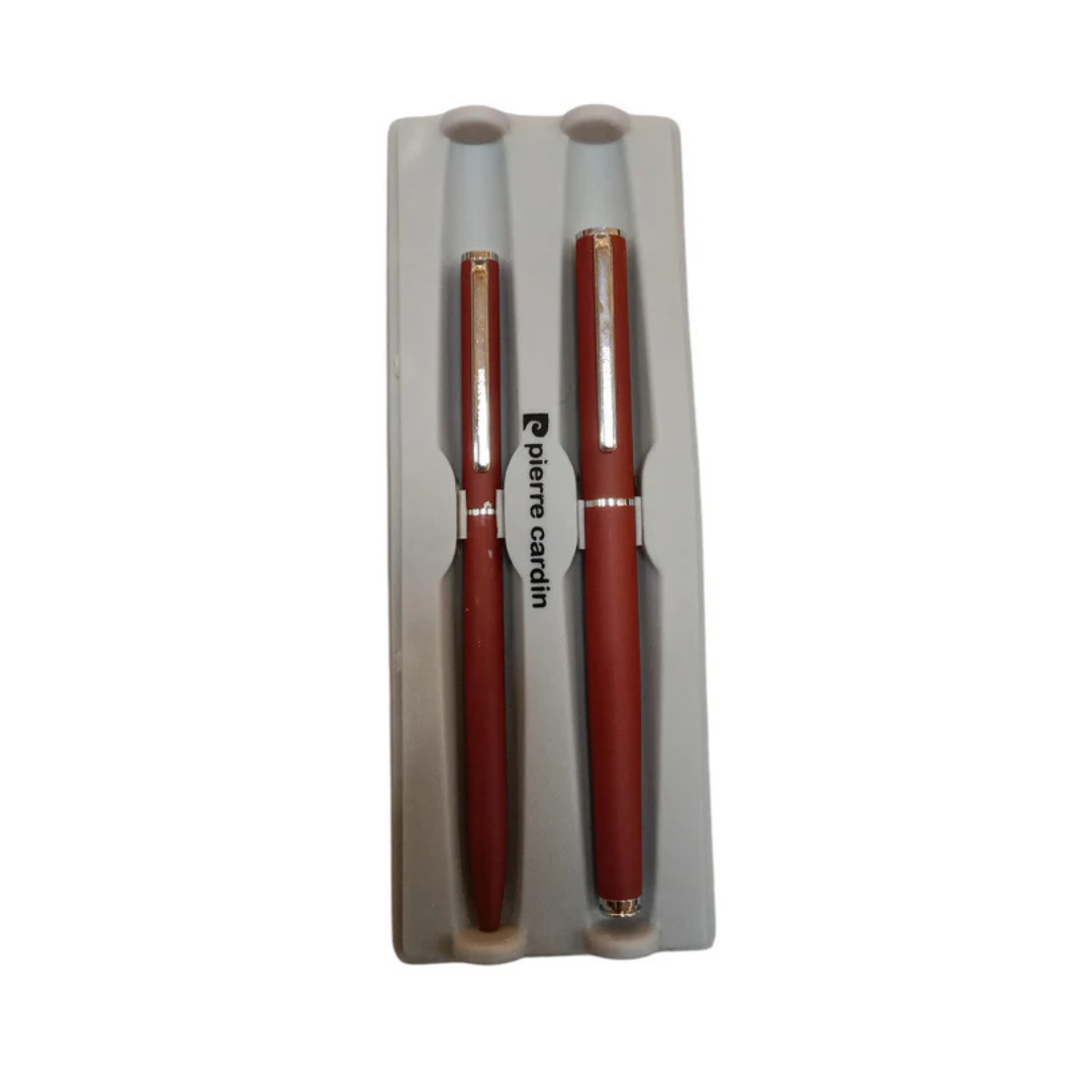 PIERRE CARDIN SEAKING SET ROLLER BALL PEN+BALL PEN