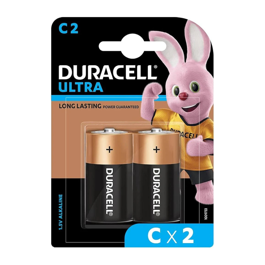 DURACELL C2 ULTRA CARD OF 2PCS CELL