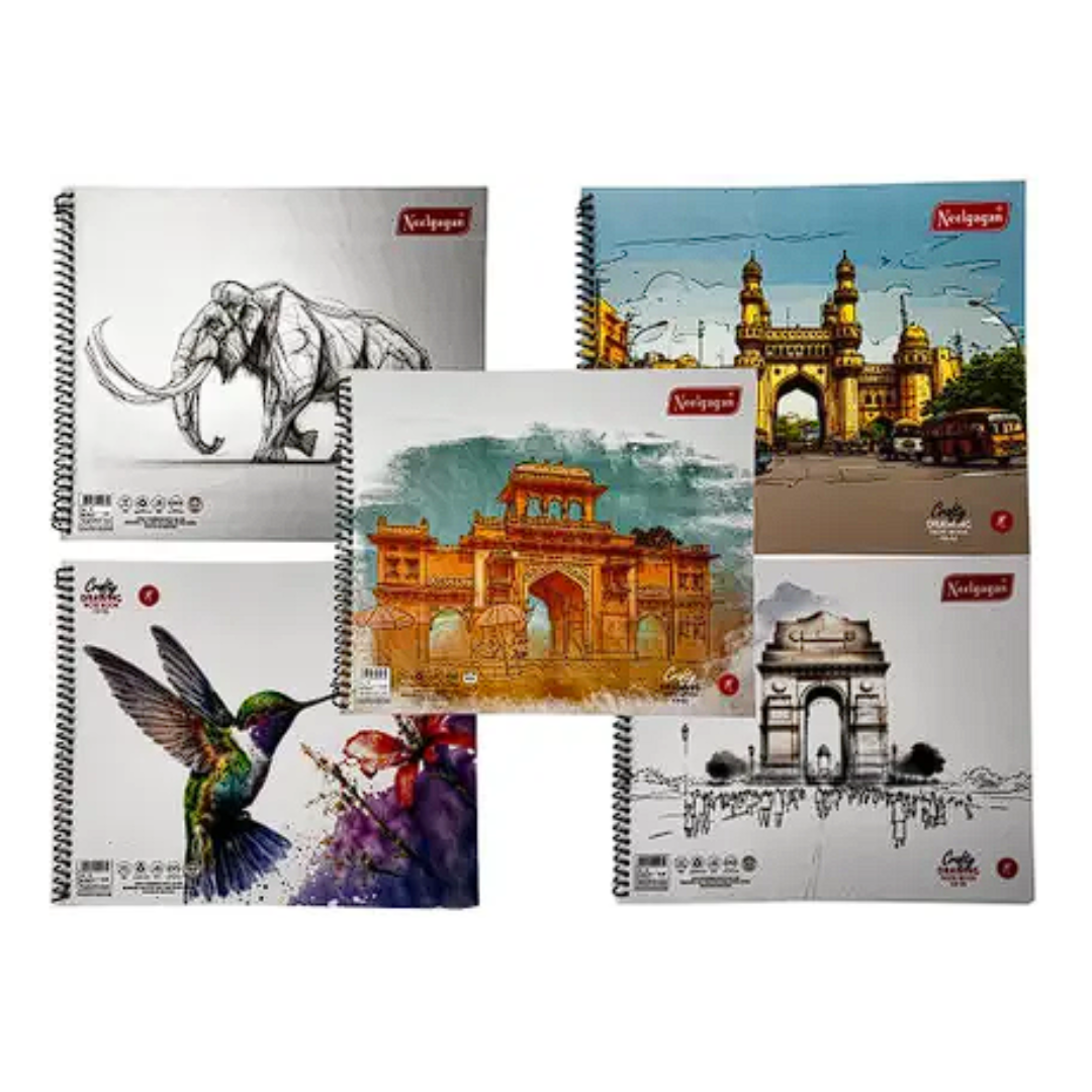 NEELGAGAN DRAWING BOOK A5 100 PAGES