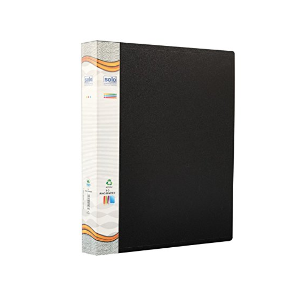 SOLO RB 403 RING BINDER 3D A4