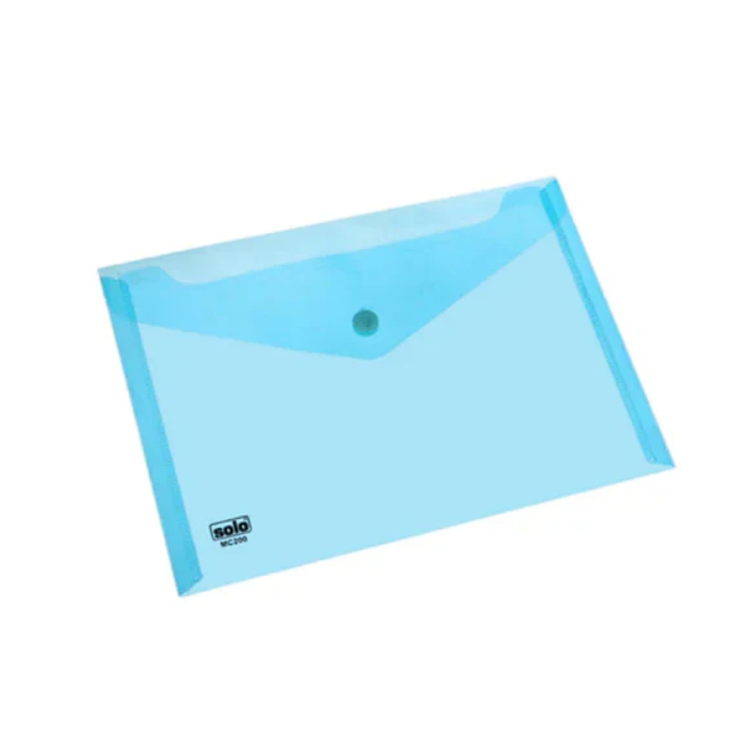 SOLO MC 200 BUTTON BAG TRANSPARENT