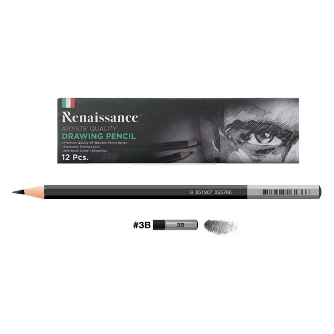 RENAISSANCE ARTISTS DRAWING PENCIL 3B