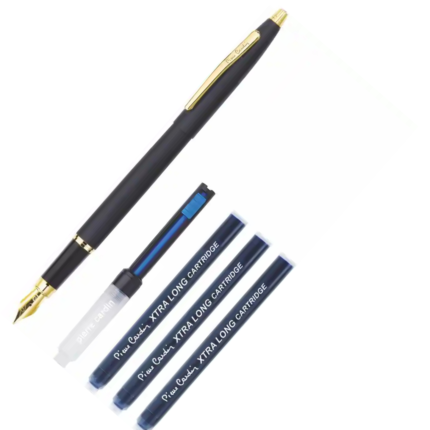 PIERRE CARDIN KRISS JAPAN BLACK FOUNTAIN PEN