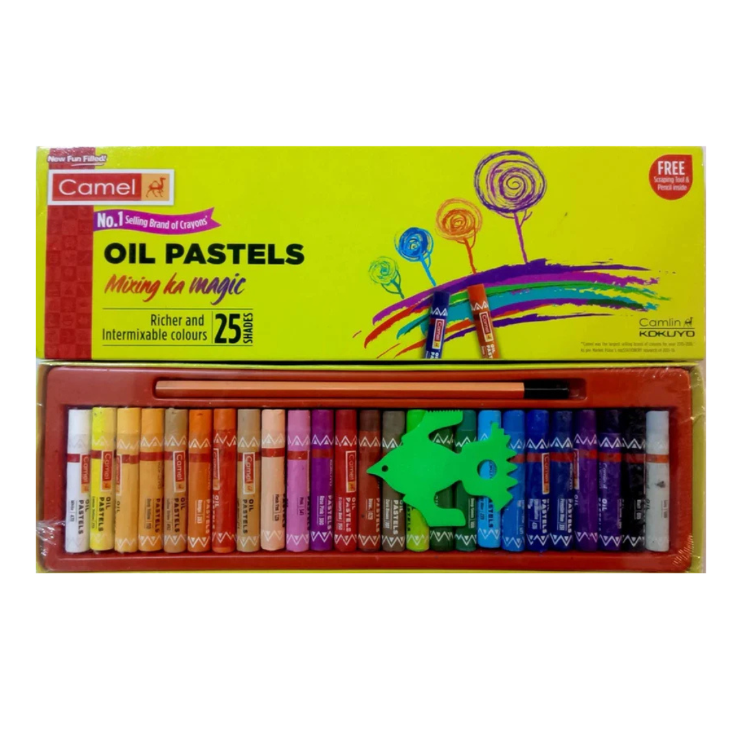 CAMEL OIL PASTEL COLORS 25 SHADES