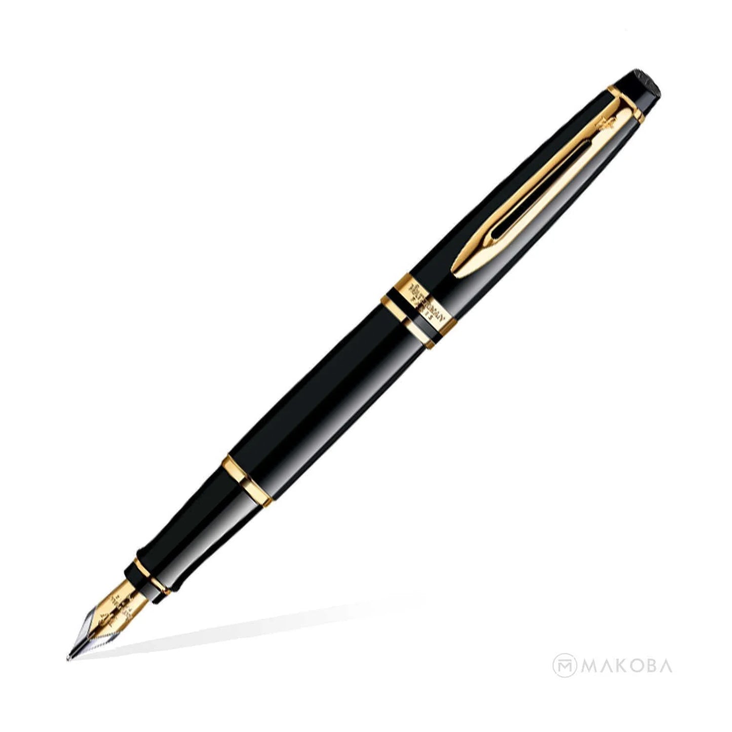 WATERMAN EXPERT BLACK GT FOUNTAIN PEN