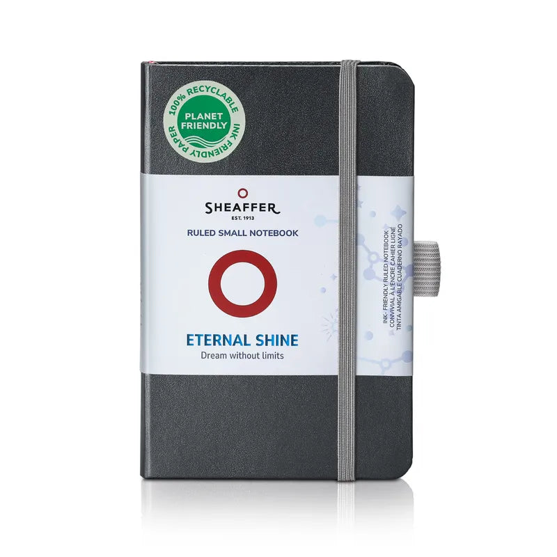 SHEAFFER 36587 ETERNAL SHINE A6 NOTEBOOK METTAL GREY