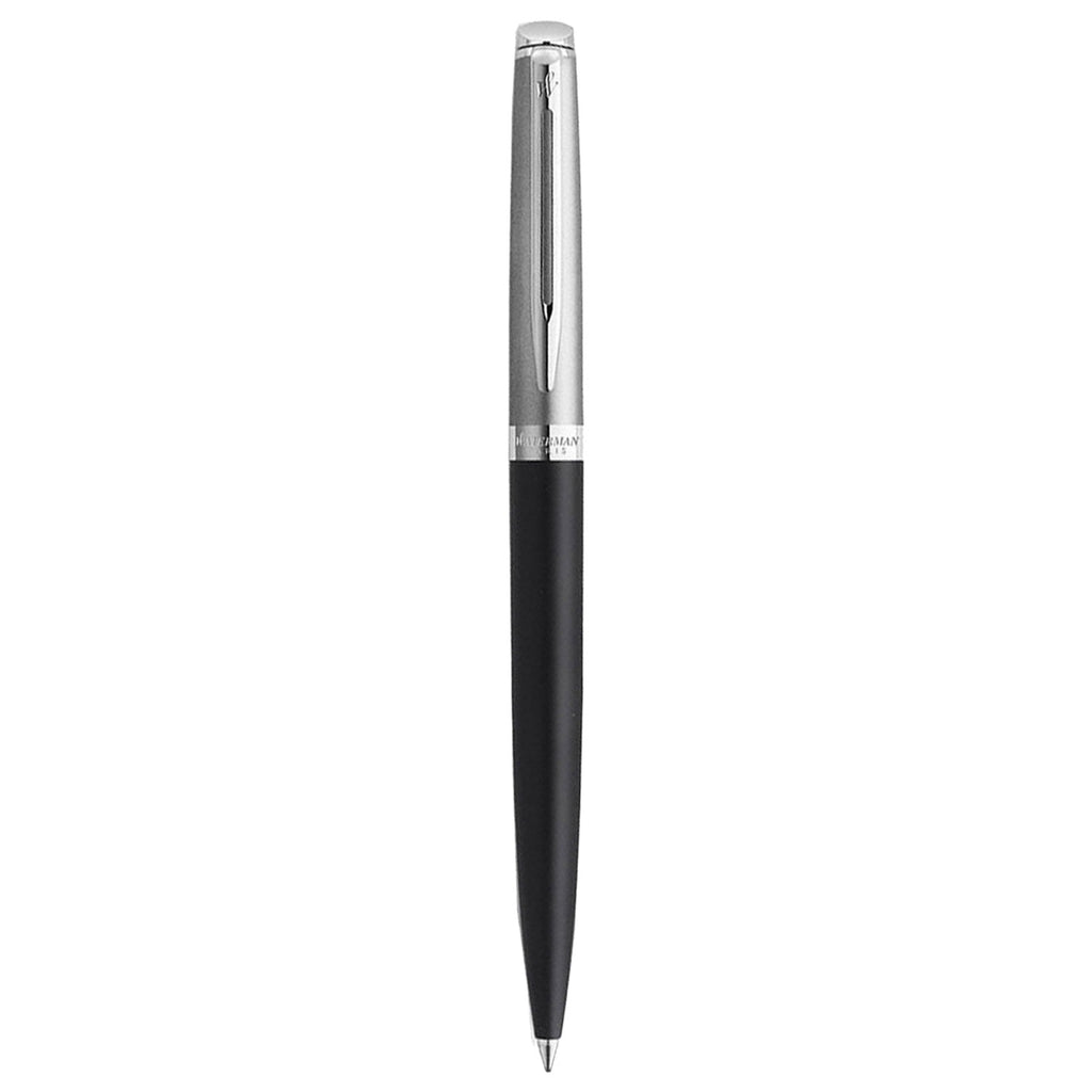 WATERMAN HEMISPHERE STAINLESS STEEL MATTE BLACK CT BALL PEN