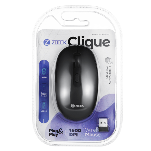 ZOOOK WIRELESS MOUSE CLIQUE 999