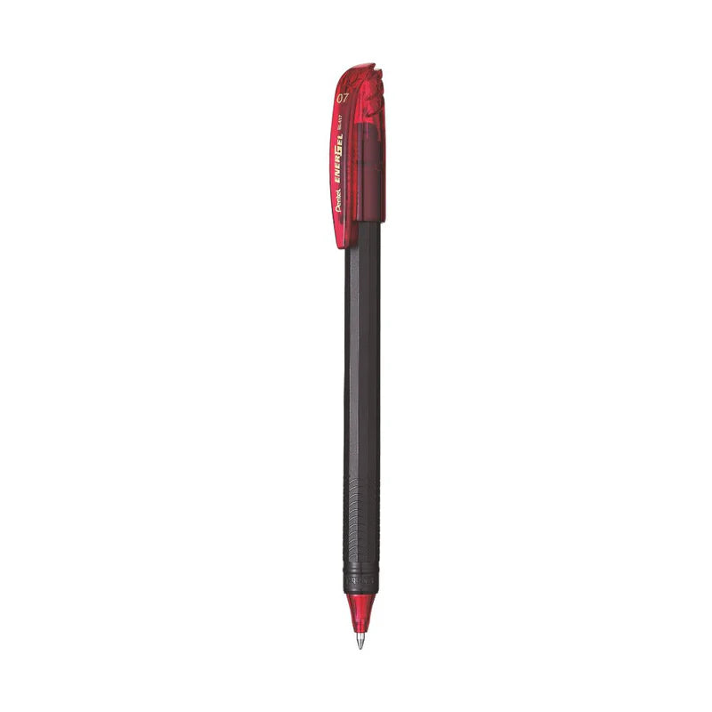 PENTEL ENERGEL MULTI COLOR PEN - RED