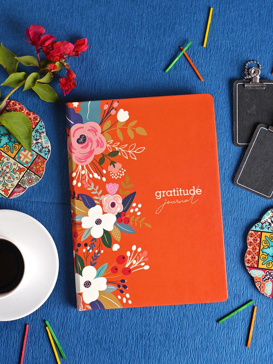 SCHOLAR AGR2 A5 GRATITUDE JOURNAL ARTCOVER NOTEBOOK