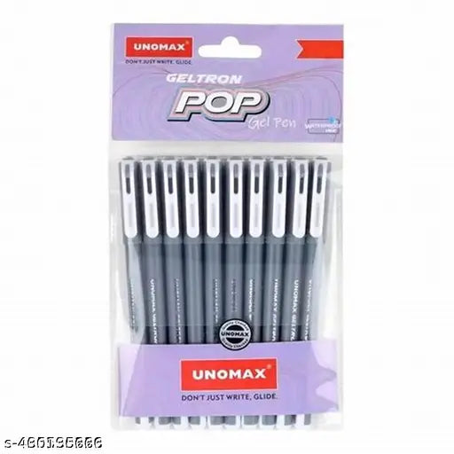 UNOMAX GELTRON POP GEL PEN PACK OF 10N