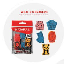 NATARAJ WILD E'S ERASER