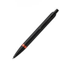 PARKER IM FLAME ORANGE BLACK BALL PEN