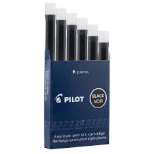 PILOT 2353 INK CARTRIDGE BLACK 6N 100