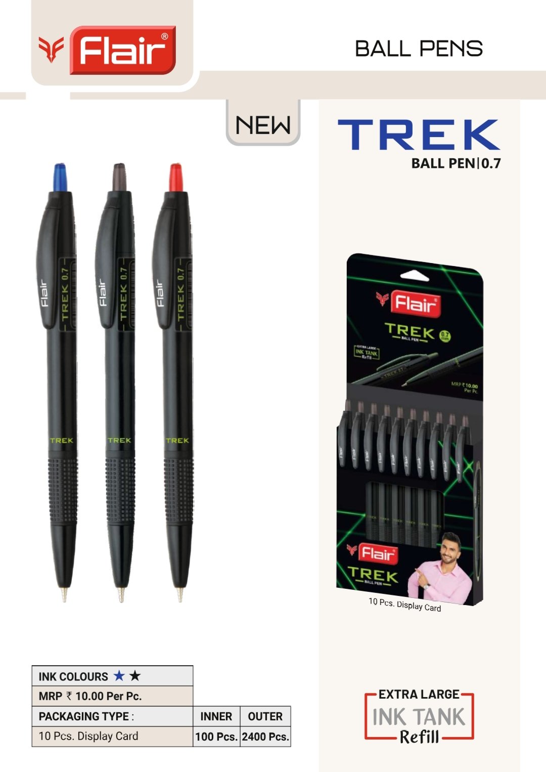 FLAIR TREK BALL PEN