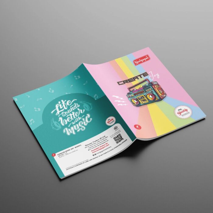 NEELGAGAN MY BUDDY NOTEBOOK 3IN1 SINGLE LINE