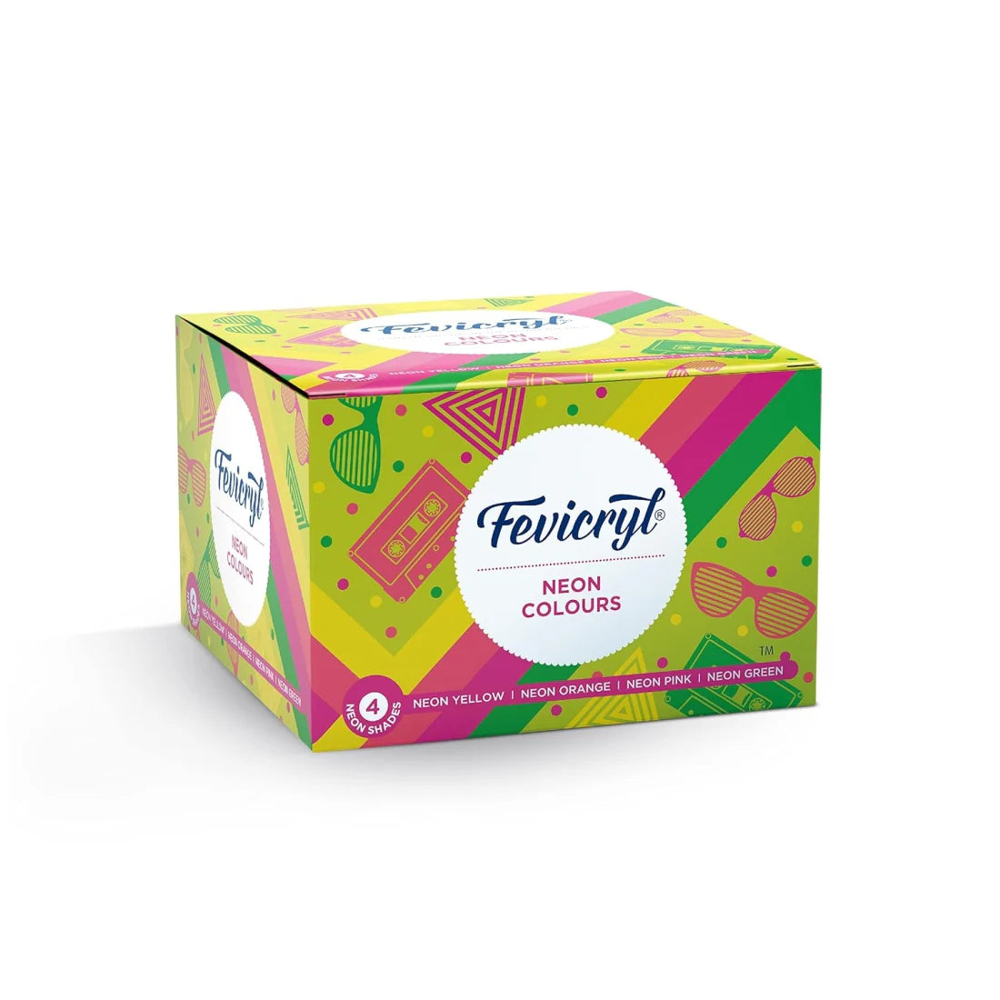 FEVICRYL NEON COLOR 60ML (4N*15ML)