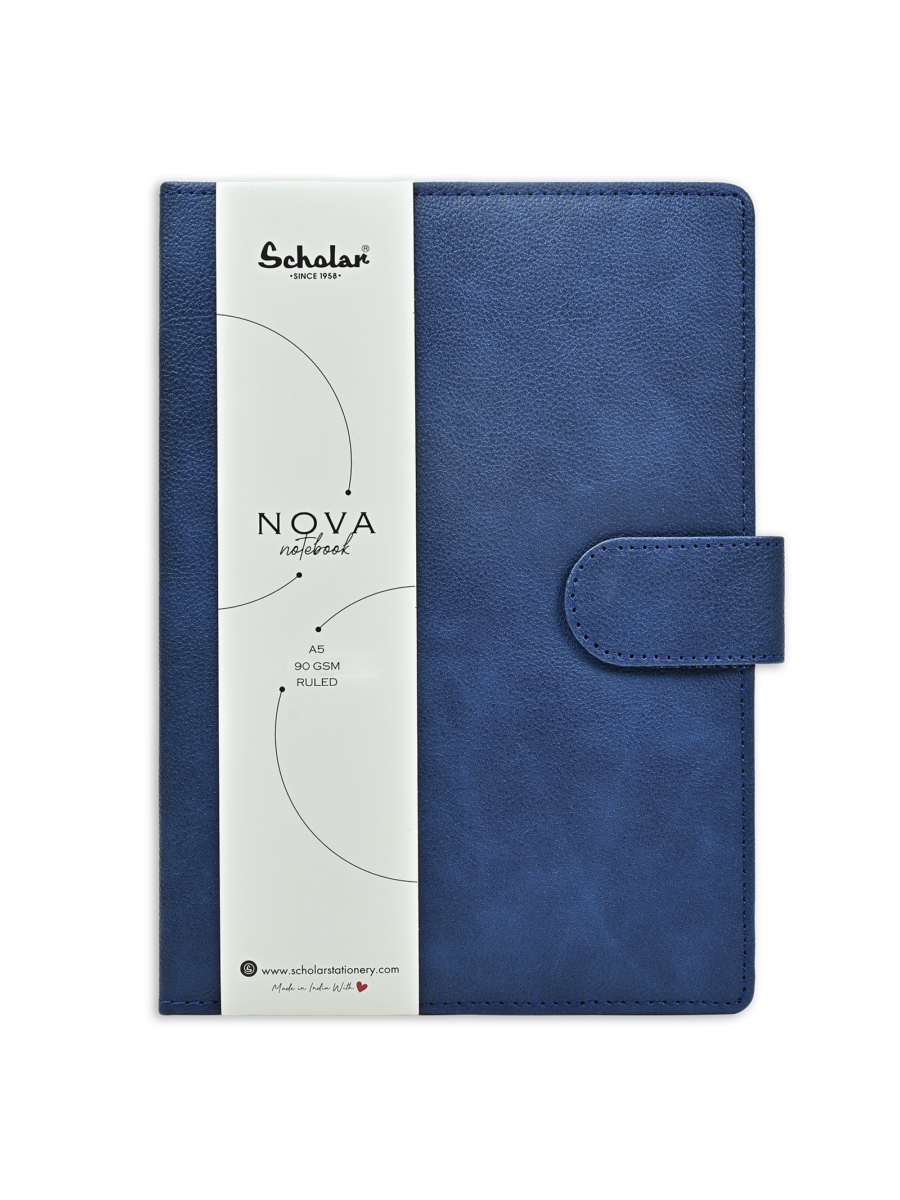 SCHOLAR NVB2-C A5 NOVA NOTEBOOK BLUE