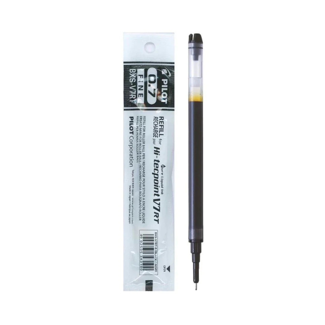 PILOT 1122 REFILL V7 RETRACTABLE PEN - BLACK