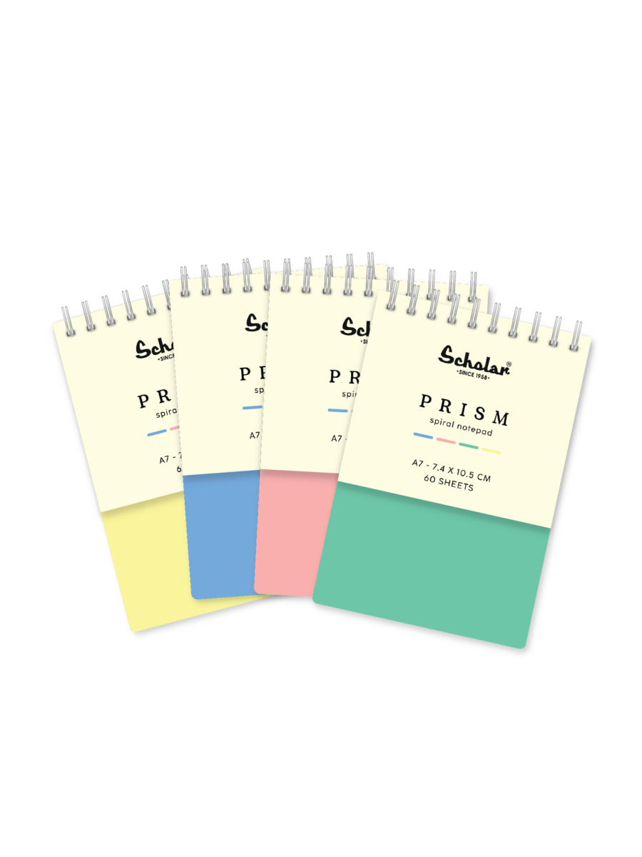 SCHOLAR SSP9 A7 PRISM SPIRAL PAD