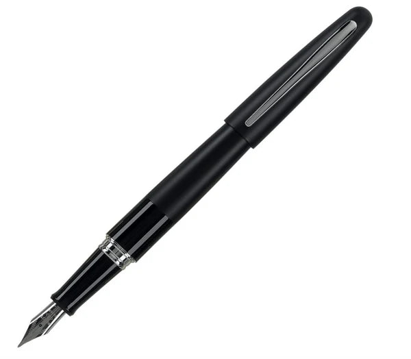 PILOT 2432 MR1 PLAIN BLACK FOUNTAIN PEN