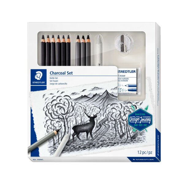 STAEDTLER 61 100C CHARCOAL PENCIL SET