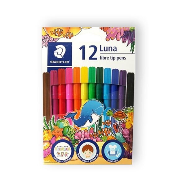 STAEDTLER 327 LWP12 LUNA FIBERTIP PEN SET PACK OF 12