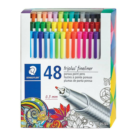 STAEDTLER 334 C48-C TRIPLUS FINELINER PEN 48COLOR PACK OF 48PCS