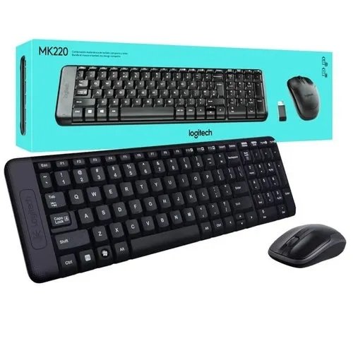 LOGITECH MK 220 WIRELESS KEYBOARD+MOUSE