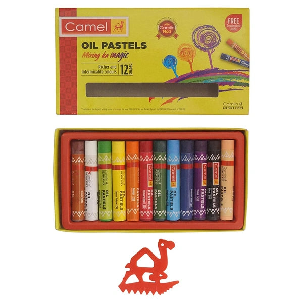 CAMEL OIL PASTEL COLORS 12 SHADE
