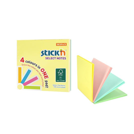 HOPAX 21574 STICK'N MAGIC NOTES 3X3