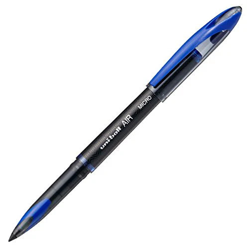 UNIBALL 188-M MICRO BODY BLACK INK BLUE ROLLER BALL PEN
