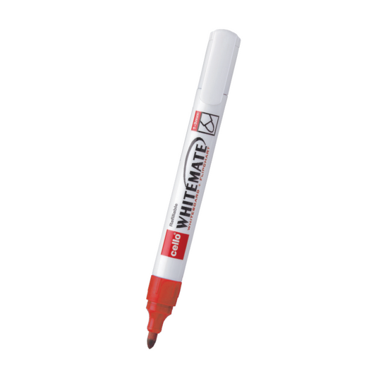 CELLO WHITEMATE MARKER WHITEBOARD - RED