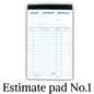 NG ESTIMATE PAD NO-1 34