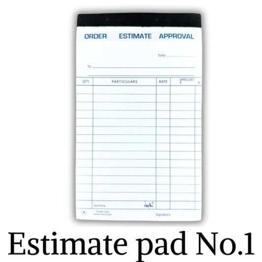 NEELGAGAN ESTIMATE PAD NO-1