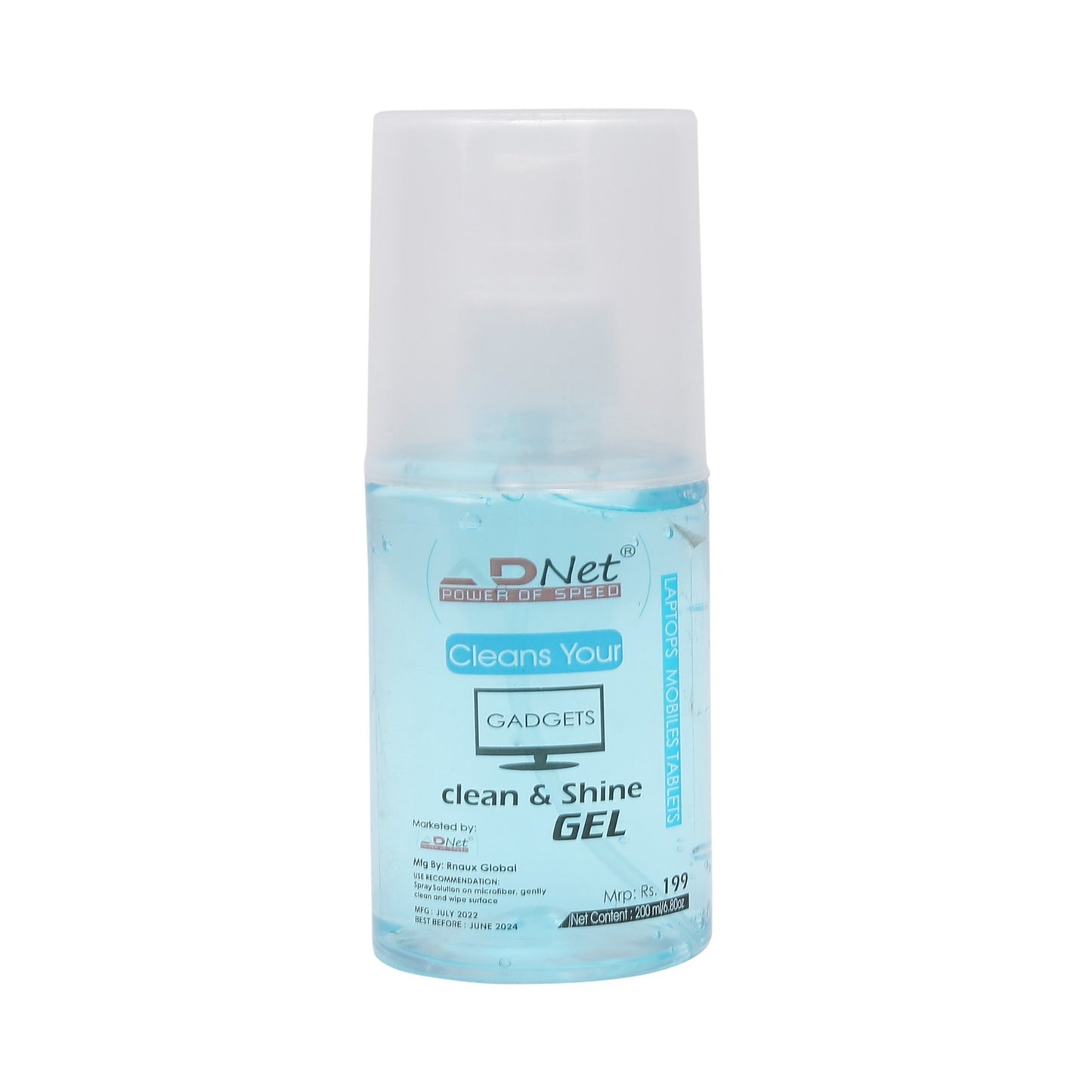 ADNET CLEAN & SHINE GEL 200ML 199
