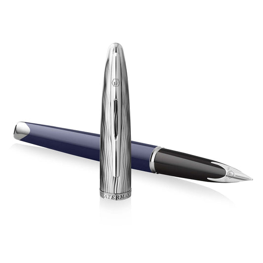 WATERMAN CARENE L'ESSENCE DU BLACK CT FOUNTAIN PEN FN