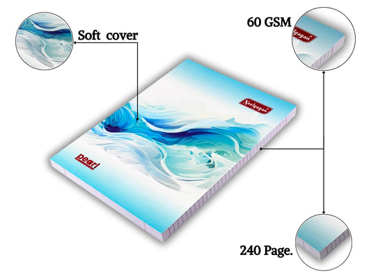 NEELGAGAN PEARL NOTEBOOK 240PAGES