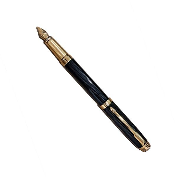 AMBIENT LACQUE BLK GT FOUNTAIN PEN & ROLLER PEN SET