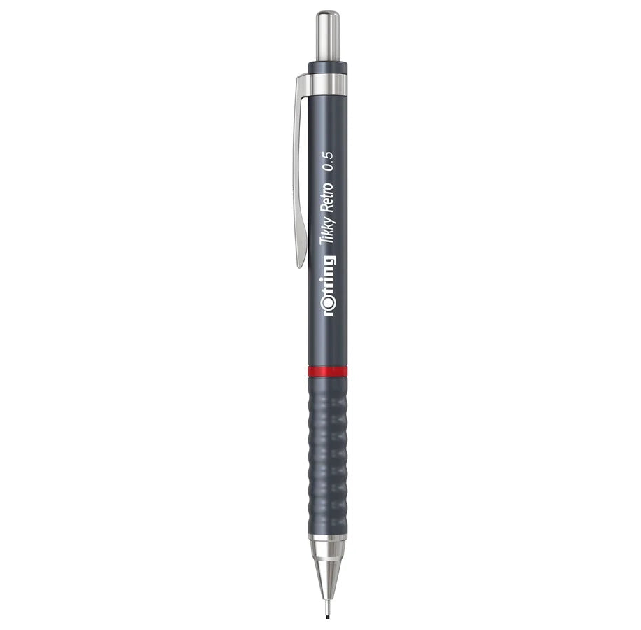 ROTRING 2221258 TIKKY RETRO 0.5MM MECHANICAL PENCIL GREY