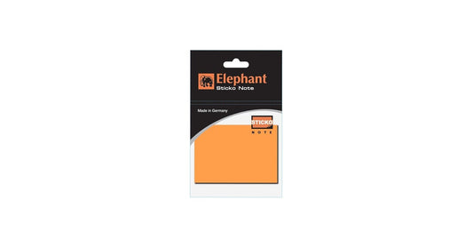 ELEPHANT 159689 2*3 STICKY NOTES ORNG