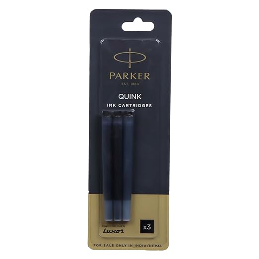 PARKER CARTRIDGE QUINK BLACK