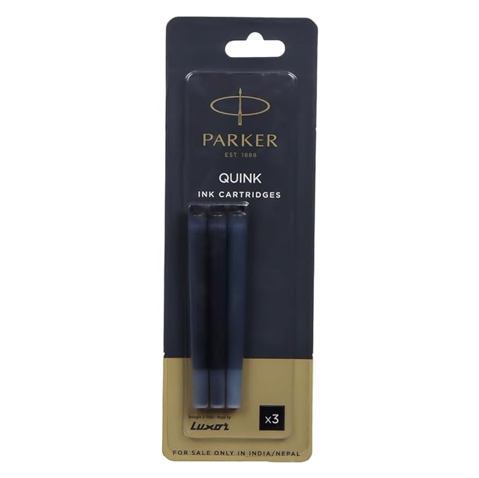 PARKER CARTRIDGE QUINK BLACK