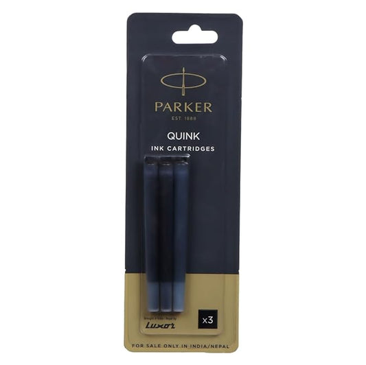 PARKER CARTRIDGE QUINK BLACK