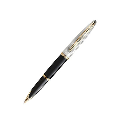 WATERMAN CARENE DLX BLACK GT FOUNTAIN PEN