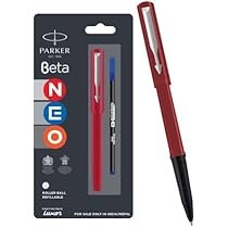 PARKER BETA NEO CHROME TRIM ROLLER BALL PEN