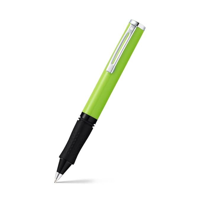 SHEAFFER 9202 POP GREEN CHROME PLATED FOUNTAIN PEN